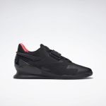 Reebok Legacy Lifter II Black / Orange Flare / True Grey 8 (FY3538)