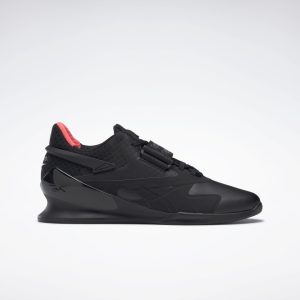 Reebok Legacy Lifter II Black / Orange Flare / True Grey 8 (FY3538)