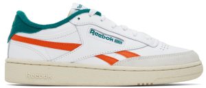 Reebok Club C Revenge Cloud White / Pump Orange / Seaport Teal (GX0385)