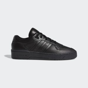 adidas Rivalry Low Schuh Core Black / Core Black / Cloud White (EF8730)