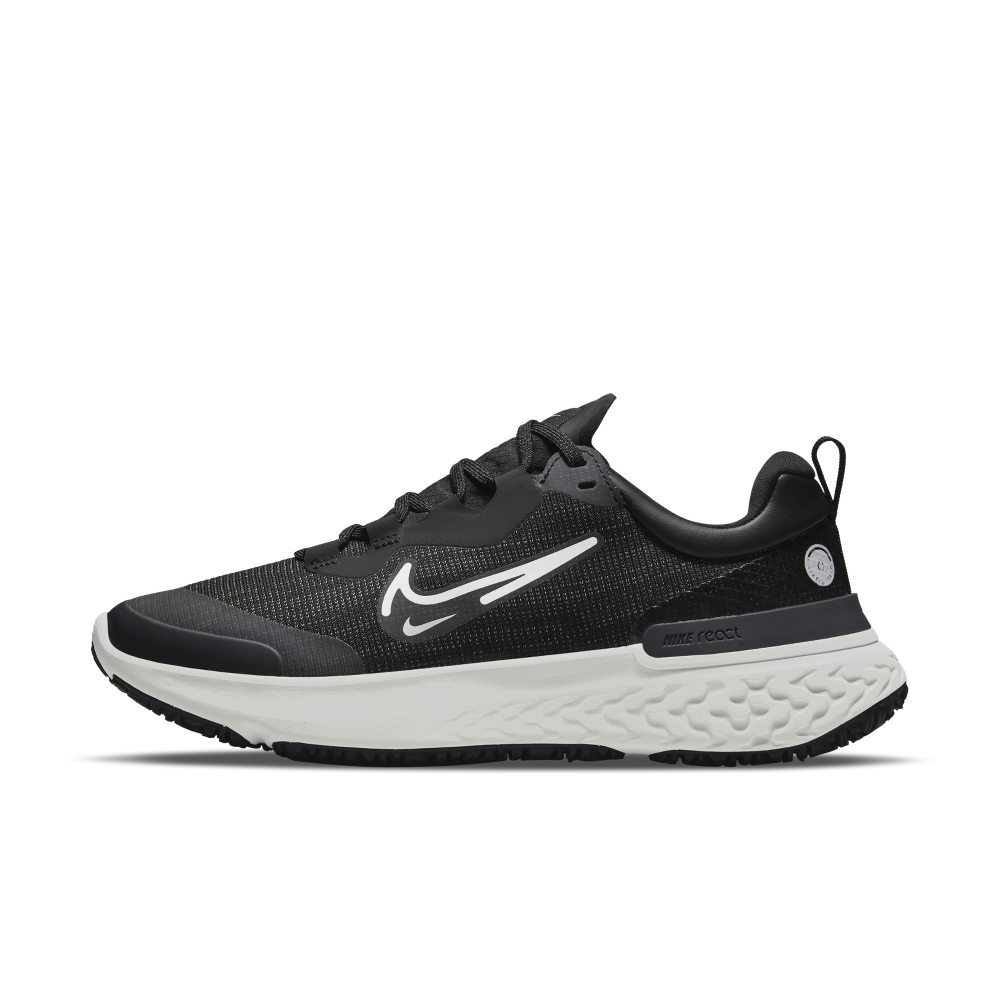 Nike React Miler 2 Shield wetterfester Straßenlaufschuh für Schwarz (DC4066-001)