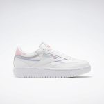 Reebok Club C Double Cloud White / Cold Grey 2 / Orange Flare (FY5166)