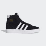 adidas Basket Profi Schuh Core Black / Cloud White / Gold Metallic (FW3100)