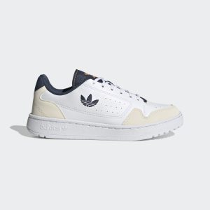 adidas NY 90 J Cloud White / Crew Navy / Crew Orange (H06597)