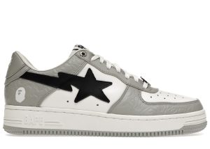 A Bathing Ape Bape Sta Low Grey Black