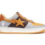 A Bathing Ape Bape Sta Low Grey Orange