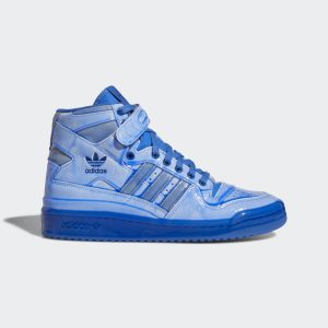 adidas Jeremy Scott Forum Dipped Schuh Blue / Blue / Blue (G54995)