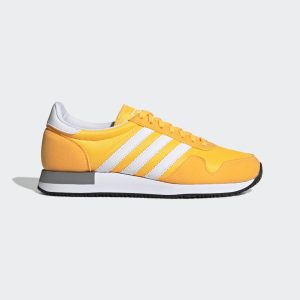 adidas USA 84 Schuh Solar Gold / Cloud White / Grey Three (H02101)