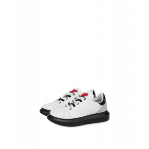 Moschino Nappa-sneakers Love Running (POLJA15044G1EIA210A)