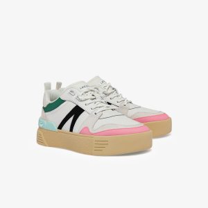 Lacoste Damen-Sneakers L002 Weiss (43CFA0030-WG1)