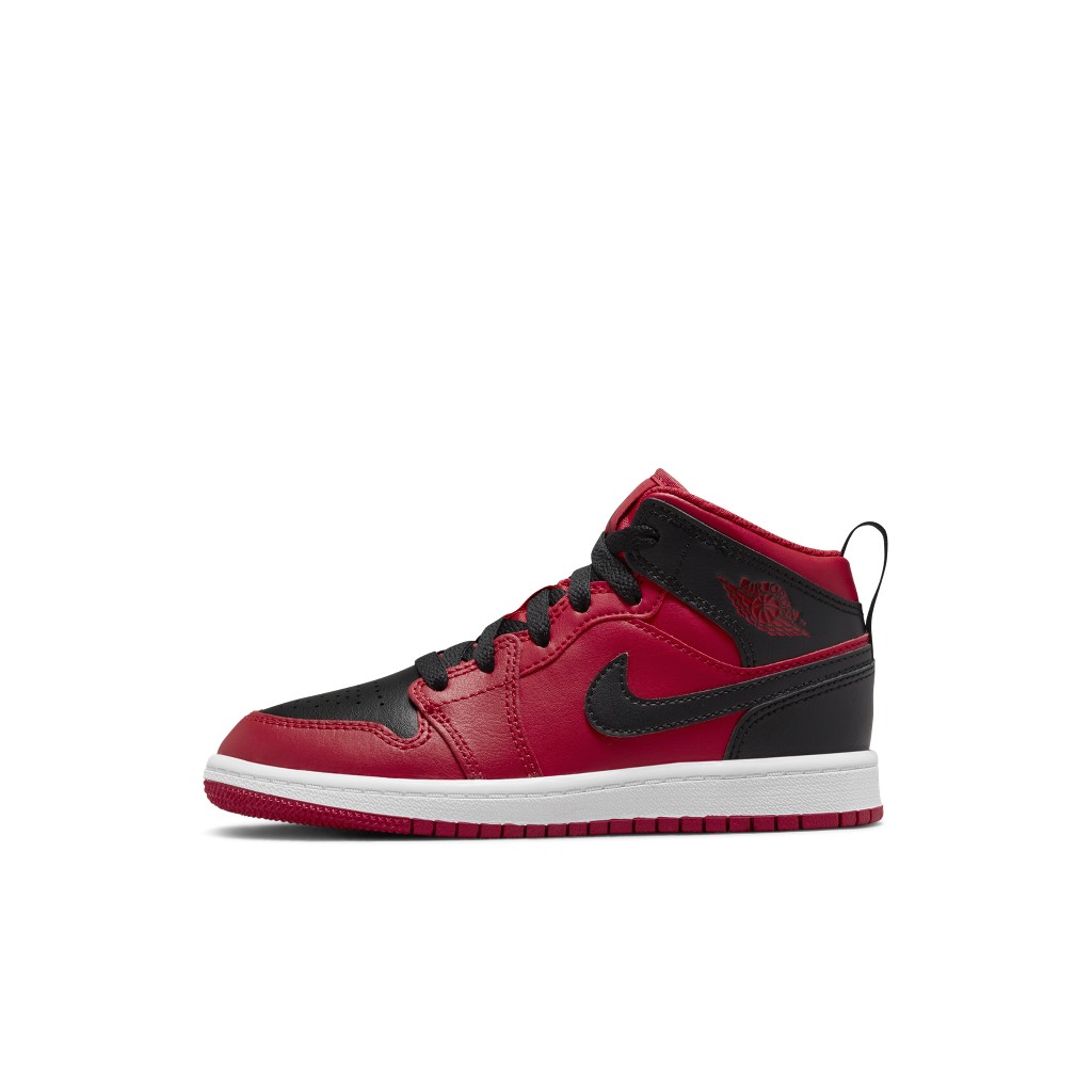 Air Jordan  1 Mid Reverse Bred (PS) (640734-660)