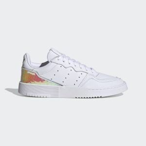 adidas Supercourt Schuh Cloud White / Spring Yellow / Core Black (FU9952)