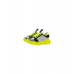 Moschino Sneakers Teddy Fluo Aus Kalbsleder Und Mesh (MNT68782MK181)