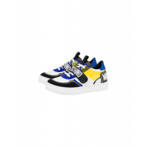 Moschino Sneakers Aus Kalbsleder Logo Strap (MNT68872MK241)