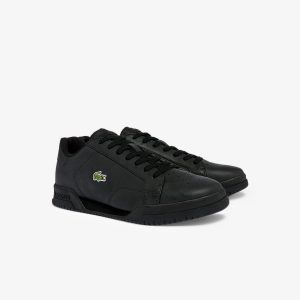 Lacoste Herren-Sneakers TWIN SERVE Schwarz (41SMA0018-02H)