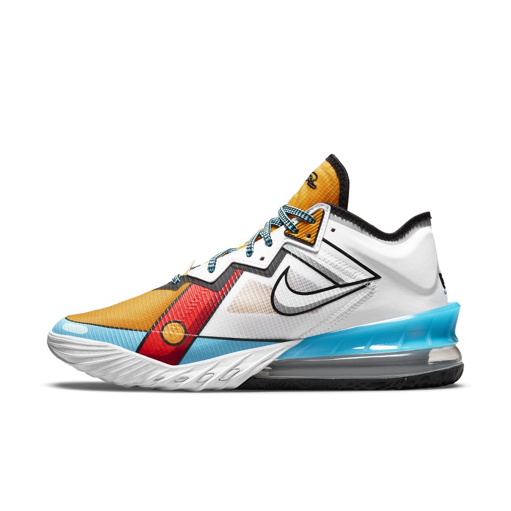 LeBron 18 Low Weiß (CV7562-104)