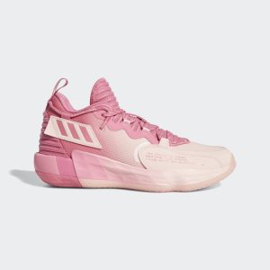 adidas Dame 7 EXTPLY Basketballschuh Rose Tone / Icey Pink / Cloud White (H68605)