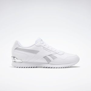 Reebok Royal Glide Ripple Clip White / Silver Metallic / White (G58095)