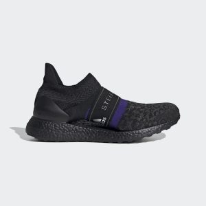 adidas by Stella McCartney Ultraboost X 3D Knit Laufschuh Core Black / Collegiate Purple / Peach Nougat-Smc (FX3973)