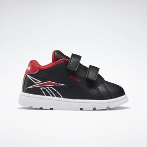 Reebok Royal Complete CLN 2 Black / White / Vector Red (FZ2075)