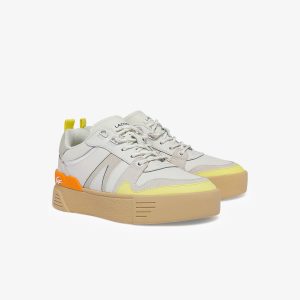 Lacoste Damen-Sneakers L002 Grau (43CFA0030-LT5)
