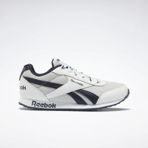 Reebok ROYAL CLJOG 2 White / Silver Metallic / Vector Navy (FZ3148)