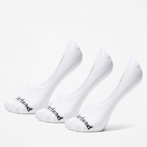 Timberland Stratham Niedrige Liner Socken Im 3er-pack Weiß (A1XQK100)