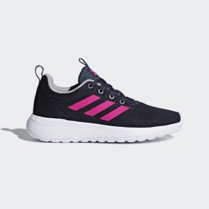 adidas Lite Racer CLN Schuh Trace Blue / Shock Pink / Light Granite (BB7045)