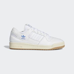 adidas Forum 84 Low ADV Schuh Cloud White / Cloud White / Blue Bird (H04903)