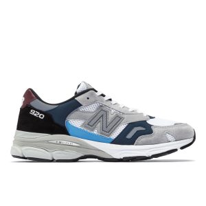 New Balance Blue and Grey Made In UK 920 Sneakers (M920NBR)