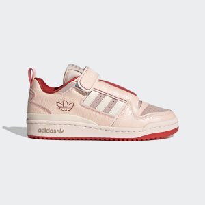 adidas Forum Plus Schuh Pink Tint / Wonder White / Red (GV7662)