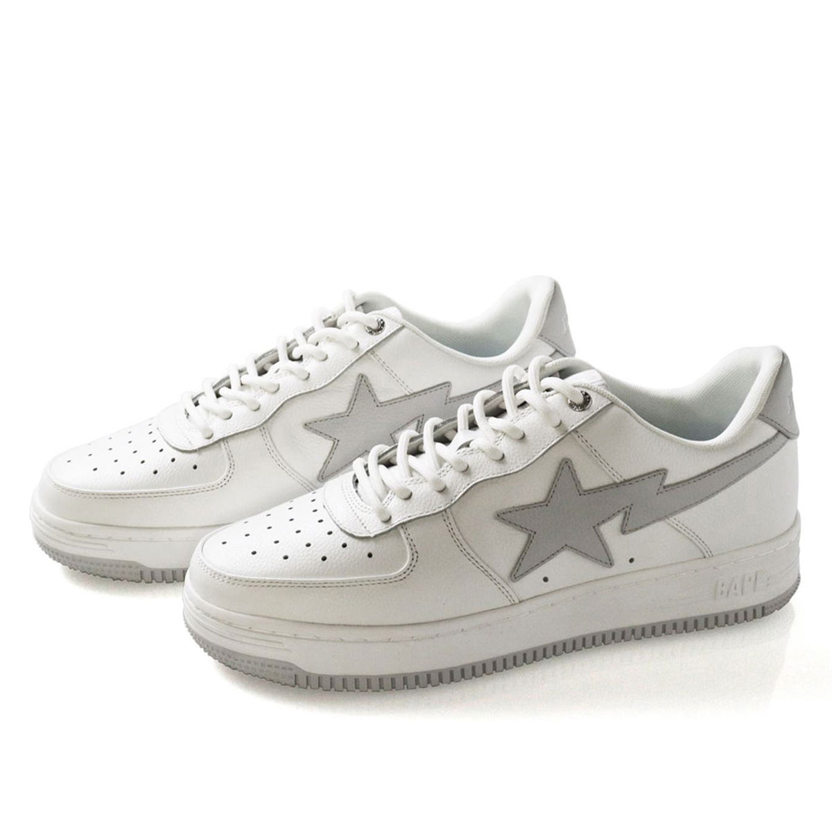 BAPE  x JJJJound Sta White Light Grey (1H73191921)