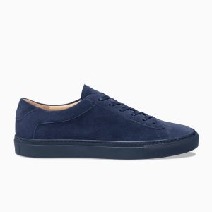KOIO Women’s Low Top Avio Blue Leather Suede Capri Blue (CAAV)