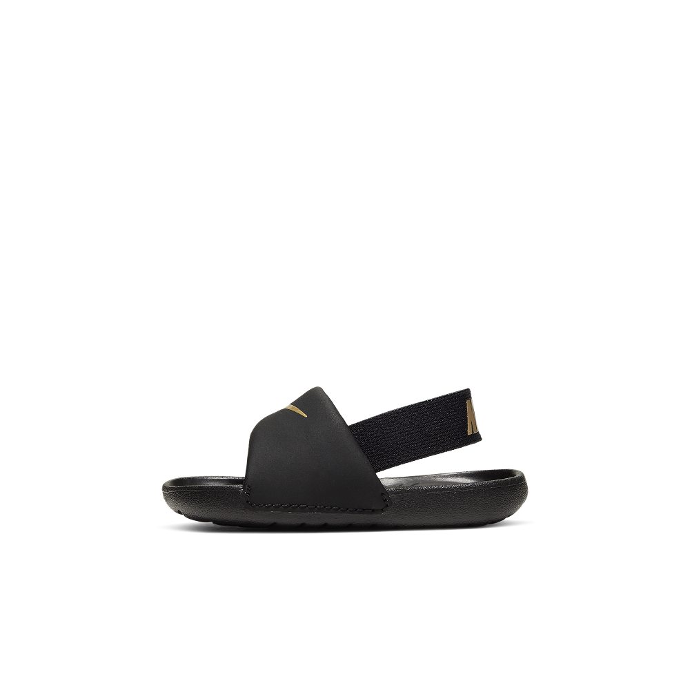 Nike Kawa Badeslipper für Babys und Schwarz (BV1094-003)