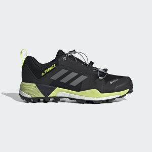 adidas TERREX Skychaser GTX Schuh Core Black / Grey Four / Solar Yellow (FX4543)
