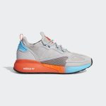 adidas ZX 2K Boost Schuh Grey Two / Grey Two / Signal Cyan (FY0606)