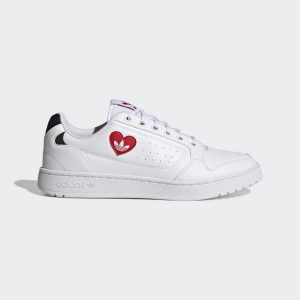 adidas NY 90 Schuh Cloud White / Scarlet / Core Black (H67497)