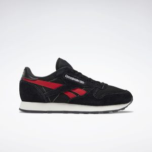 Reebok Classic Leather Core Black / Vector Red / Gold Metallic (GY0707)