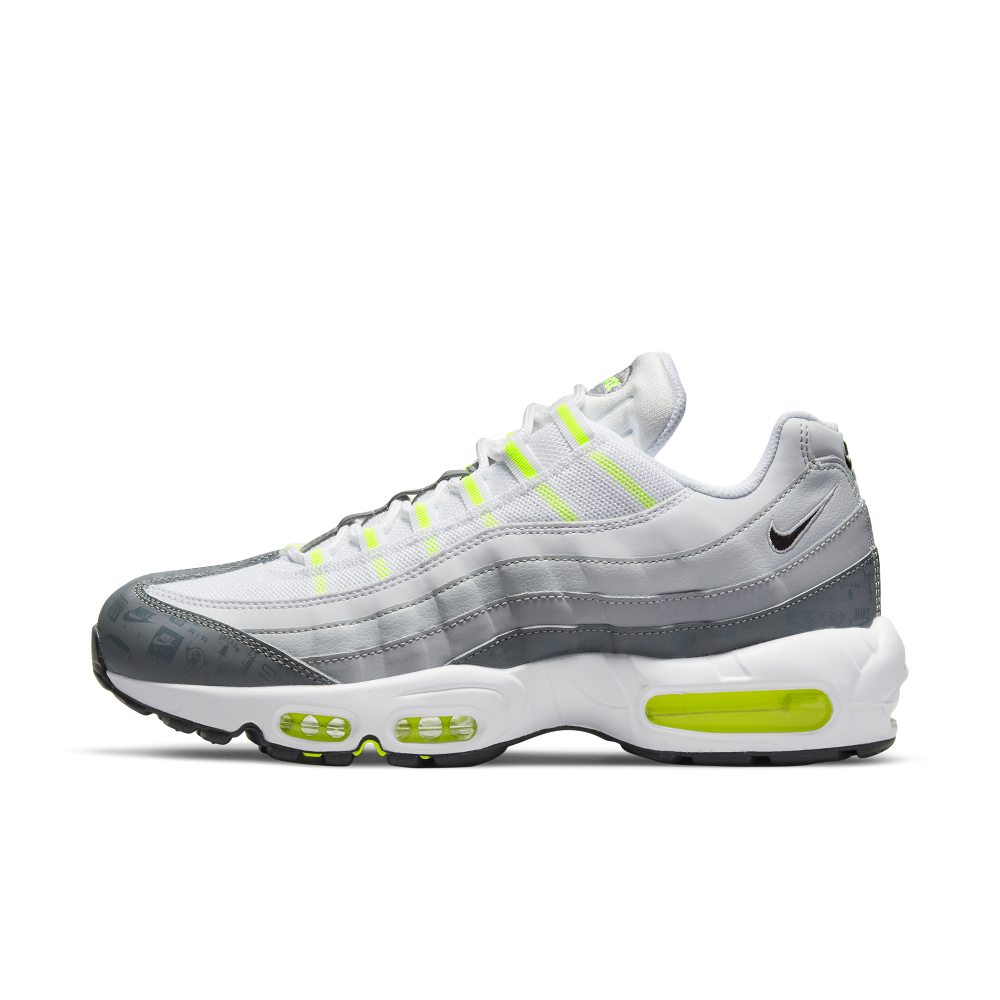 Nike Air Max 95  White / Black – Cool Grey – Wolf Grey (DH8256 100)
