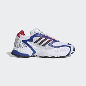 adidas Torsion TRDC Schuh Cloud White / Core Black / Royal Blue (EG5269)