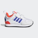 adidas ZX 700 HD Schuh Cloud White / Bold Blue / Solar Red (GZ7519)