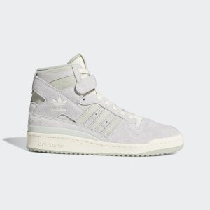 adidas Forum 84 Hi Schuh Grey Two / Halo Green / Off White (H04354)