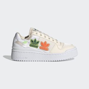 adidas Forum Bold Schuh Wonder White / Cloud White / Acid Orange (H05116)
