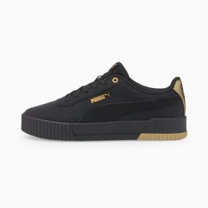 Puma Carina Raw Metallics Damen Schwarz (383905-02)