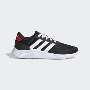 adidas Lite Racer 2.0 Schuh Core Black / Cloud White / Scarlet (FW1722)