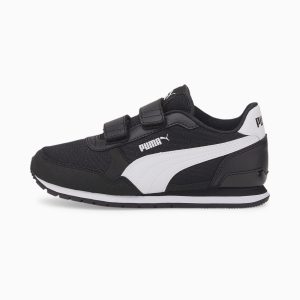 Puma ST Runner v3 Mesh V Kinder  Schwarz/Weiß (385511-01)