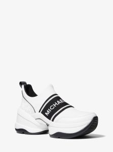 Michael Kors Slip-On-Sneaker Olympia  Bright Wht (43R2OLFS2D)