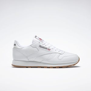 Reebok Classic Leather White / Gum (49799)