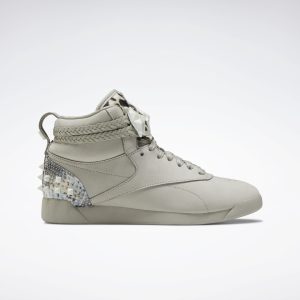 Reebok Freestyle Hi Shady Grey / Shady Grey / Fearless Purple (FW4658)