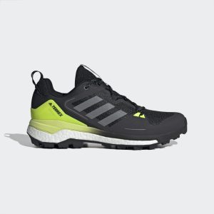 adidas TERREX Skychaser 2.0 Wanderschuh Core Black / Grey Three / Solar Yellow (FW2923)